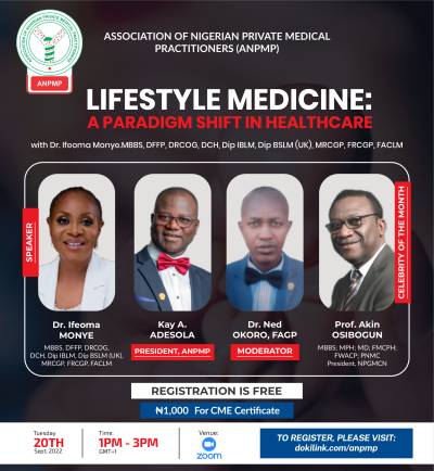 Webinar - Lifestyle Medicine: A Paradigm Shift in HealthCare ...